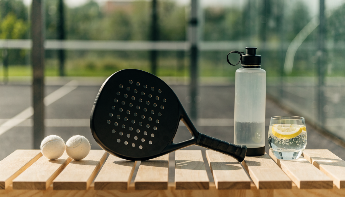 Hydratation padel : que boire avant, pendant et après un match